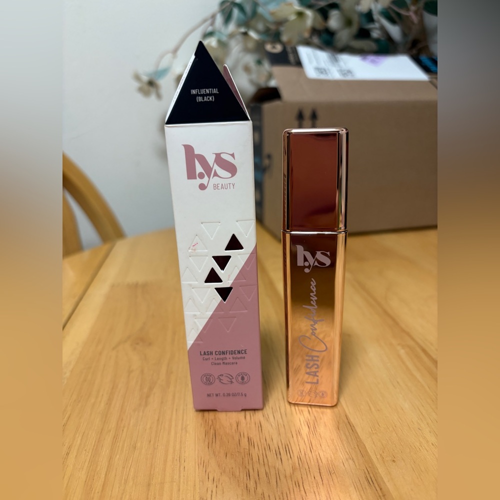 LYS Beauty LASH CONFIDENCE Curl+Length+ Volume Clean Mascara 7.5g Full Size NEW